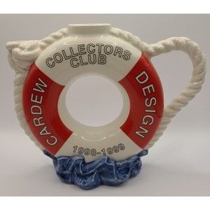 Rare early Paul Cardew Collectors Club Design 1998-1999 Teapot -Life Pre…
